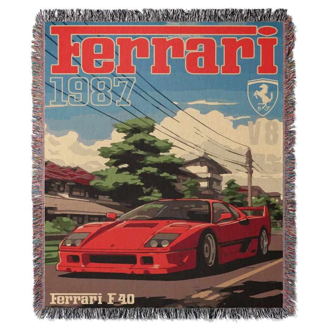 F40 Woven Blanket Tapestry – ANI WRLD
