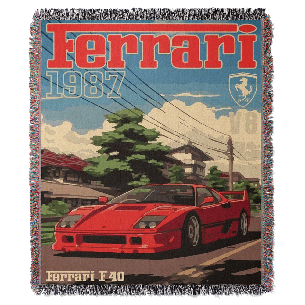 F40 Woven Blanket Tapestry – ANI WRLD