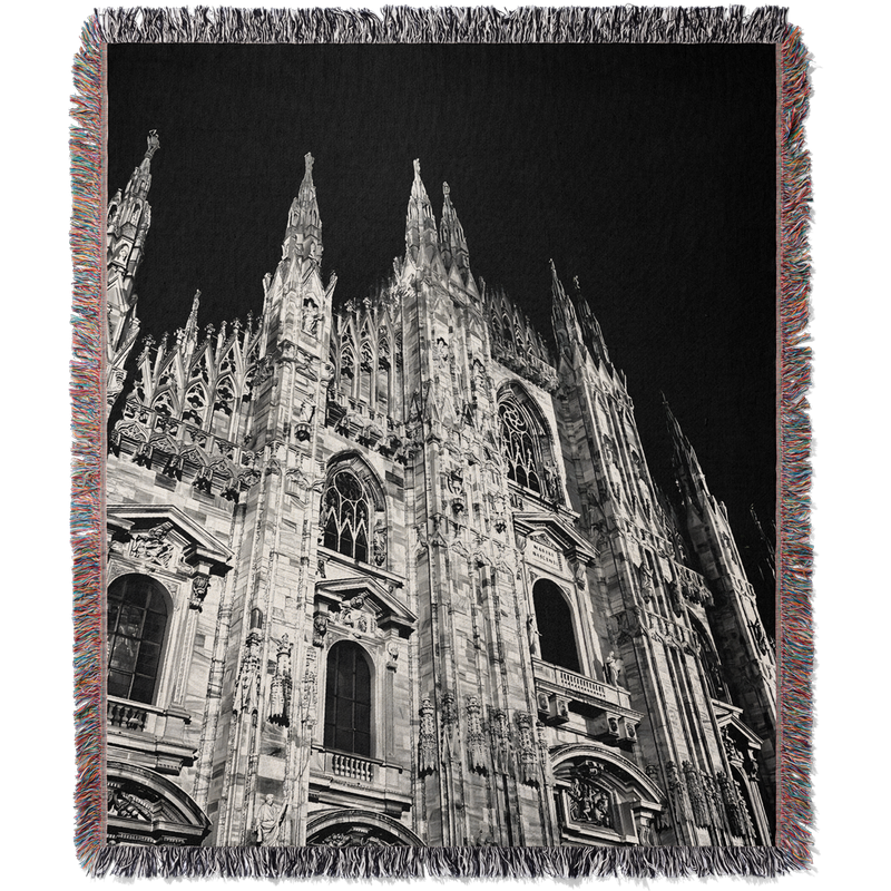 Cathedral Woven Blanket Tapestry