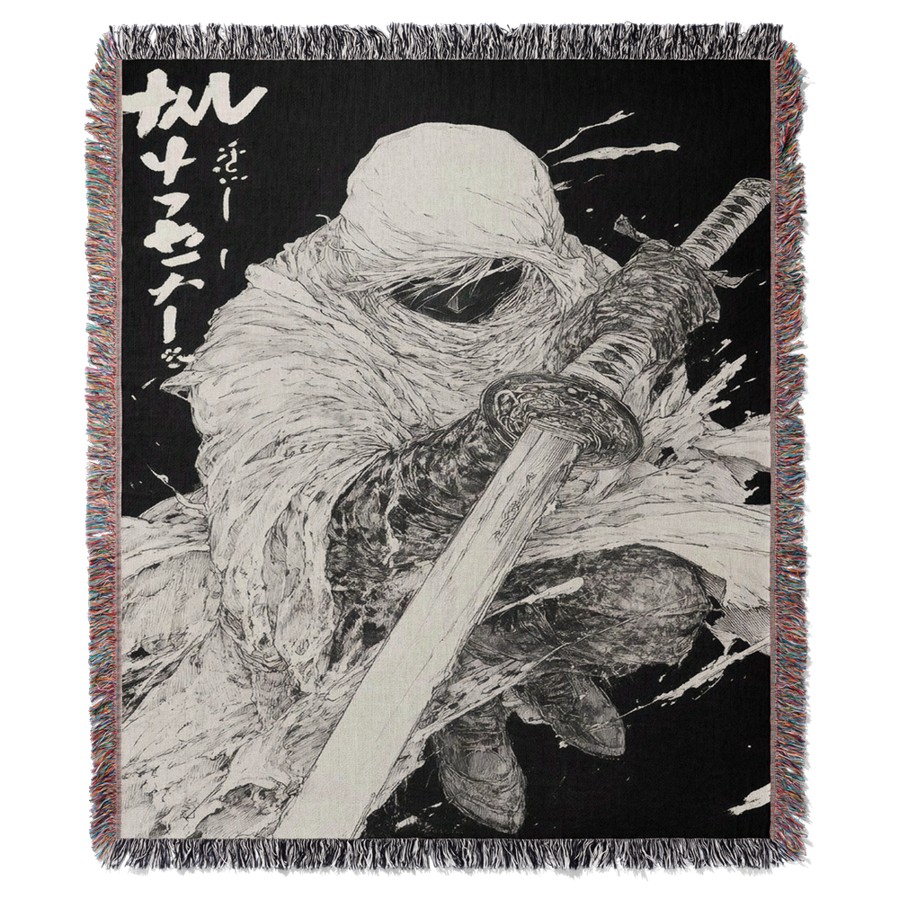 Samurai Woven Blanket Tapestry – ANI WRLD