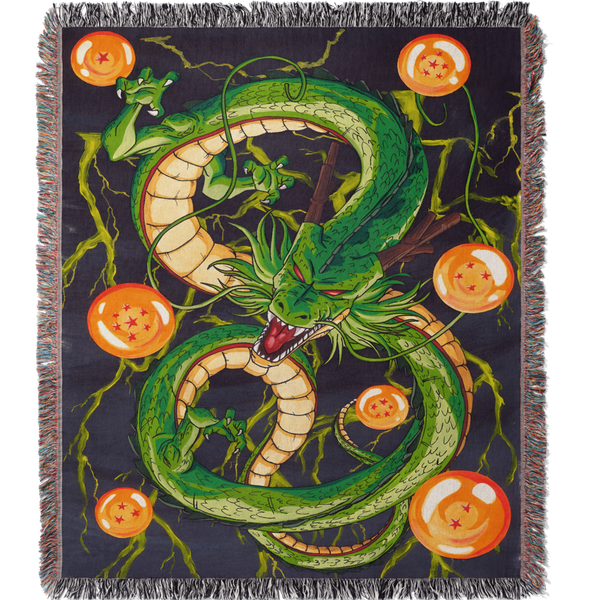 Dragon 2 Woven Blanket Tapestry