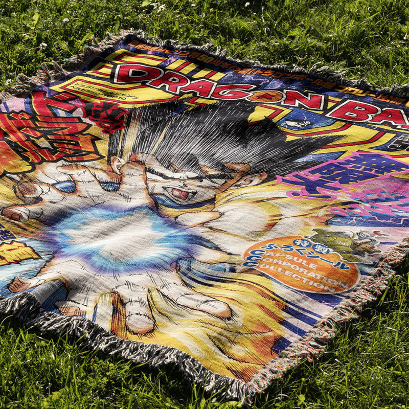 Dragon Woven Tapestry Blanket