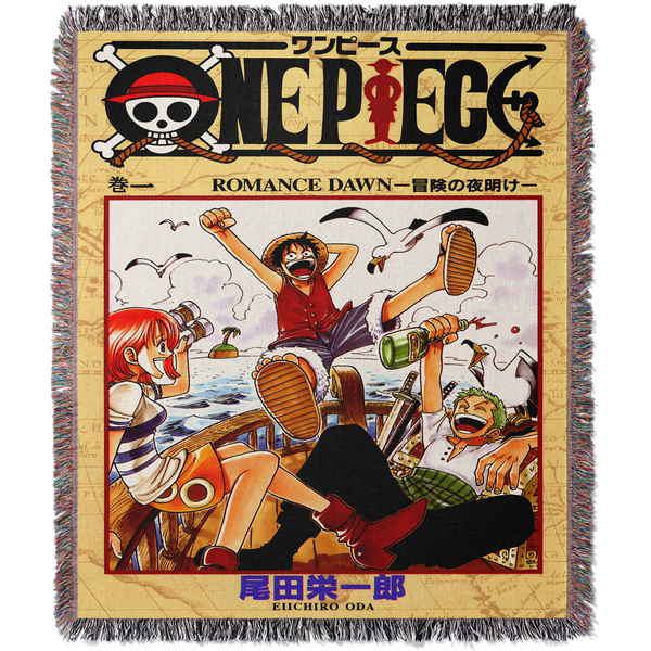 Pirate 9 Woven Blanket Tapestry