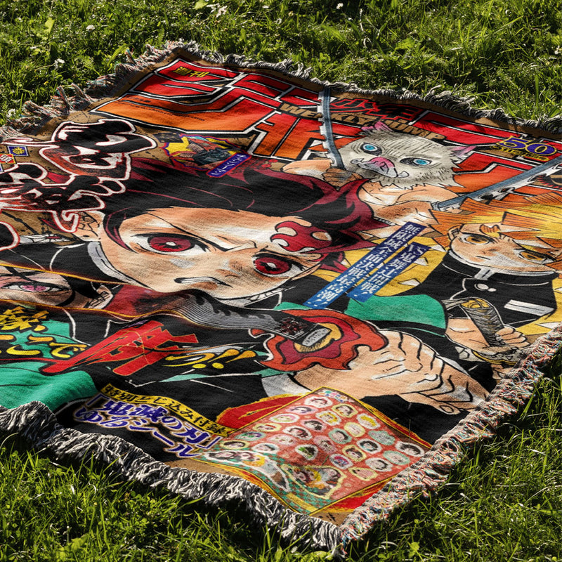 Dragon Woven Tapestry Blanket – ANI WRLD