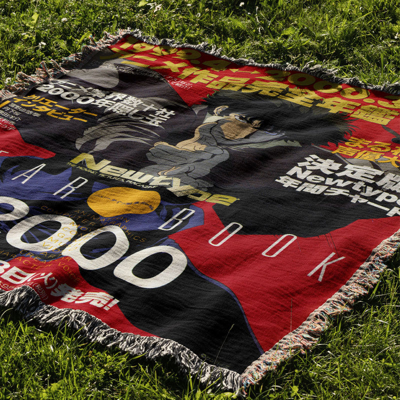 Cowboy 2 Woven Blanket Tapestry