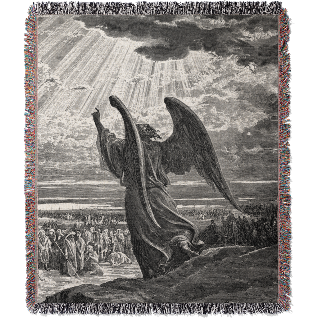 ラグ・カーペット angel tapestry blanket Angel Woven Blanket Tapestry – ANI WRLD