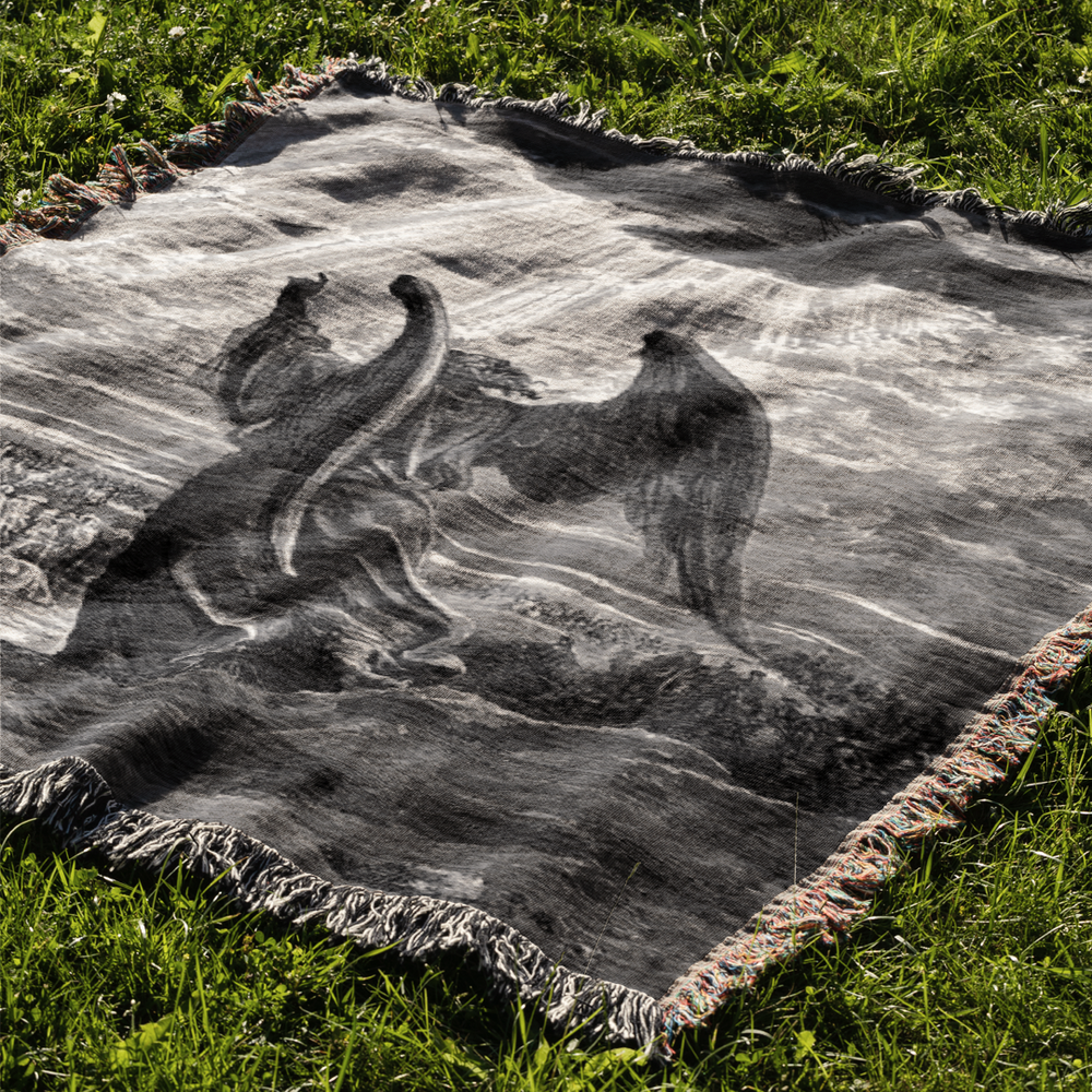 Angel Woven Blanket Tapestry – ANI WRLD