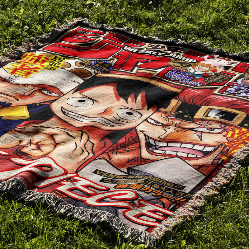 Pirate Woven Tapestry Blanket 1