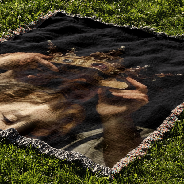 The Queen Woven Blanket Tapestry