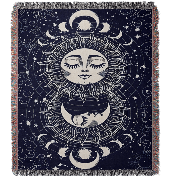 Astrology Woven Blanket Tapestry