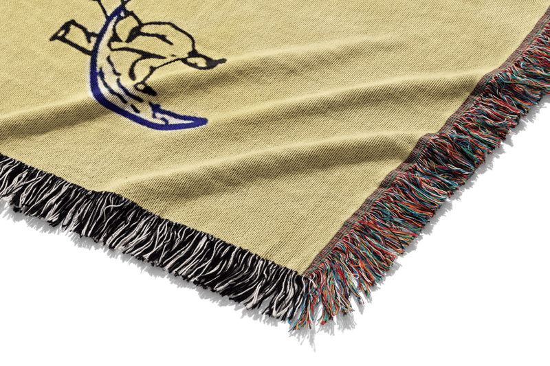 Water Scroll Woven Blanket Tapestry