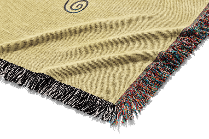 Air Scroll Woven Blanket Tapestry