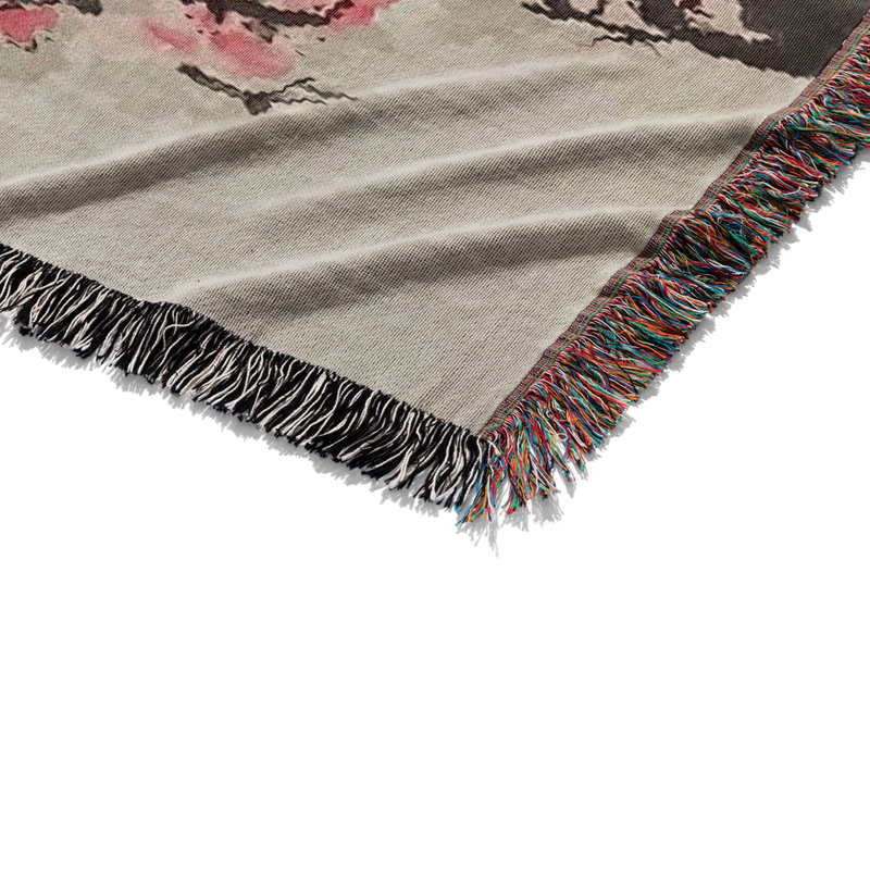Sakura Woven Blanket Tapestry