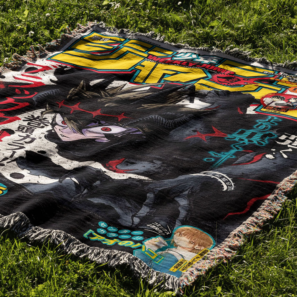 Clover Woven Blanket Tapestry – ANI WRLD