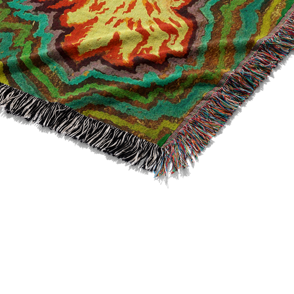 Louis Wain Trippy Cat Woven Blanket Tapestry – ANI WRLD