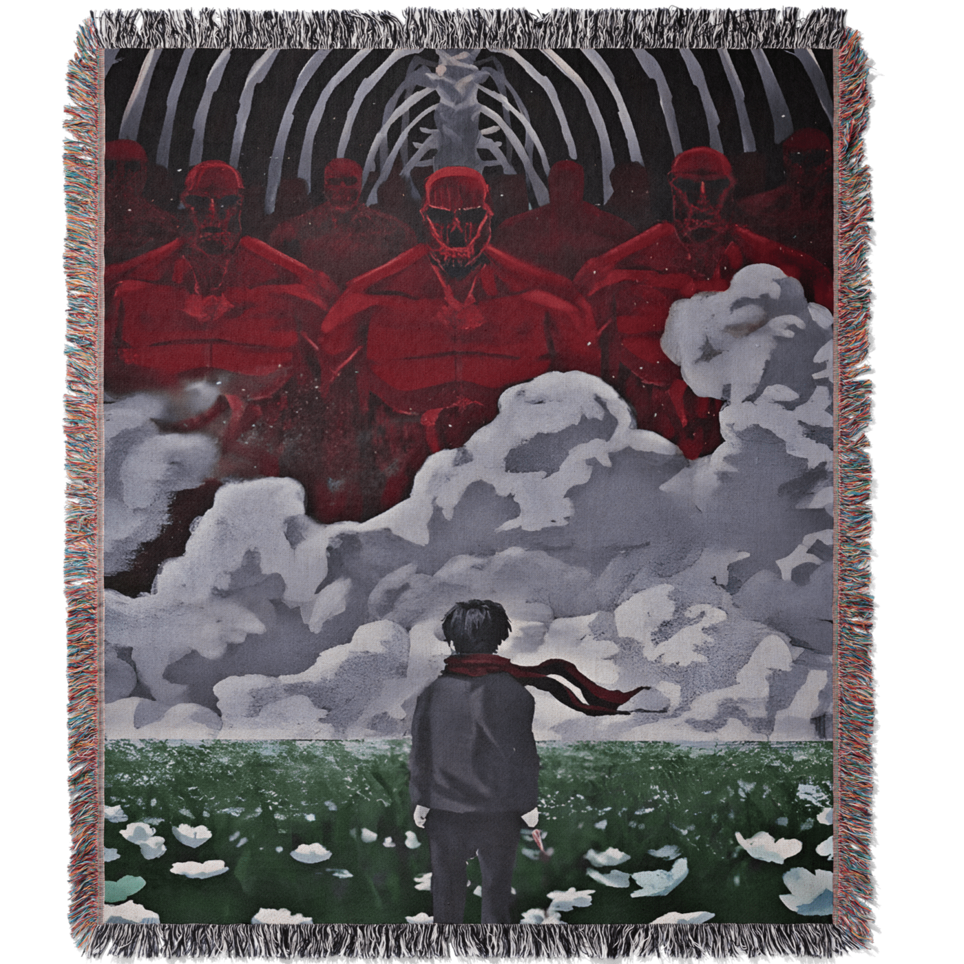 Titan 4 Woven Blanket Tapestry – ANI WRLD