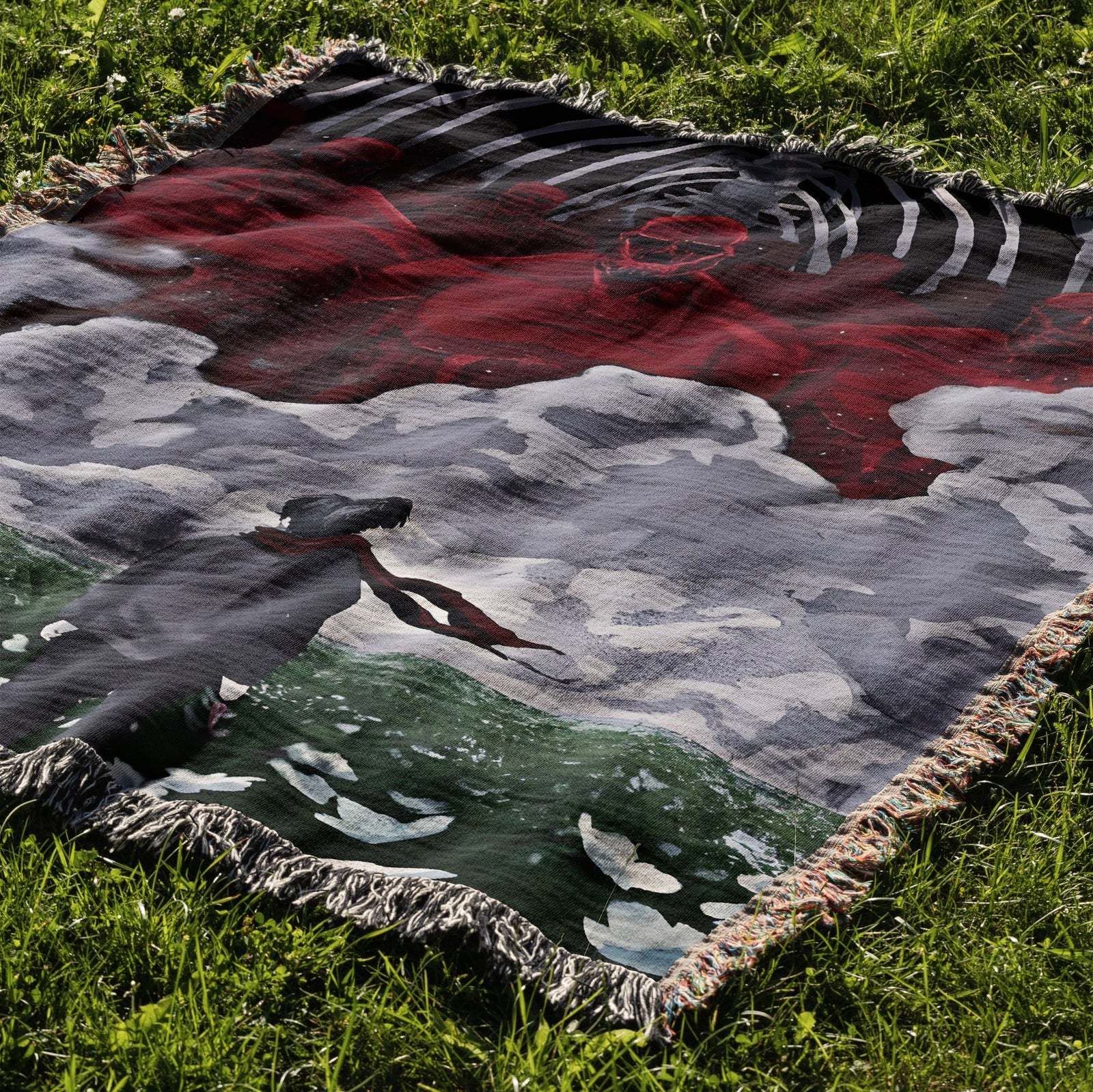 Titan 4 Woven Blanket Tapestry – ANI WRLD