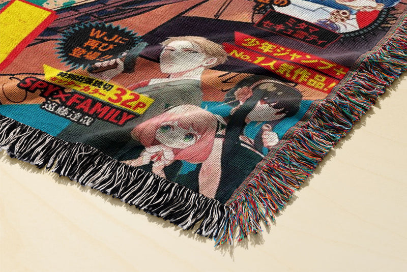 Chainsaw Woven Blanket Tapestry