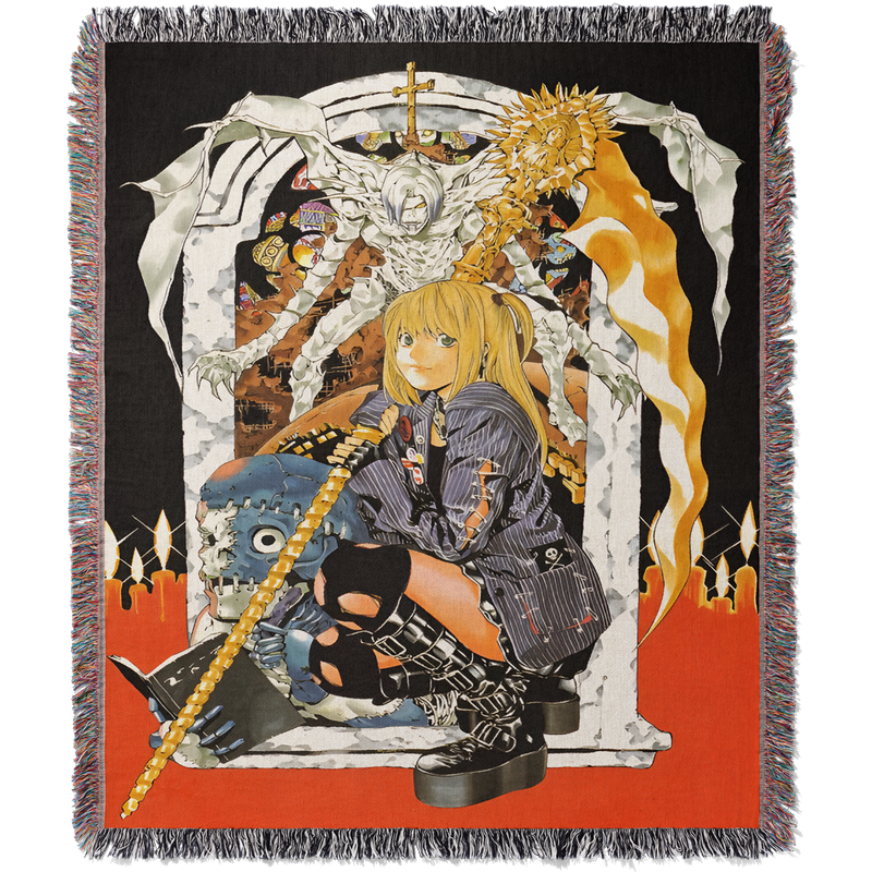 Death 3 Woven Blanket Tapestry