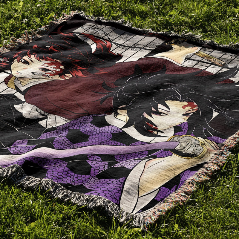 Slayer 8 Woven Blanket Tapestry