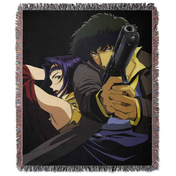 Cowboy 3 Woven Blanket Tapestry