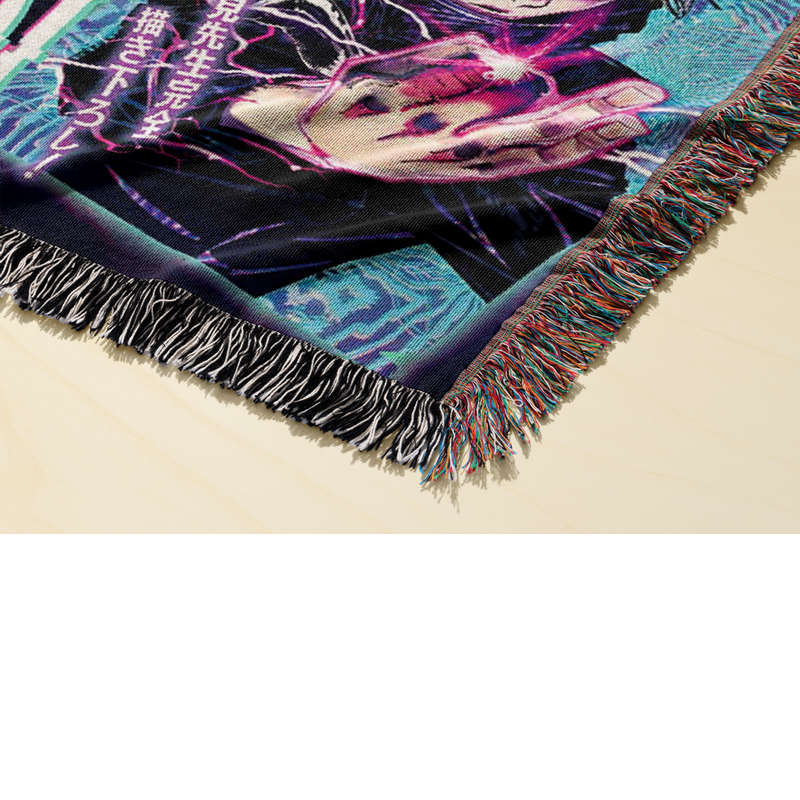 Cursed 3 Woven Blanket Tapestry