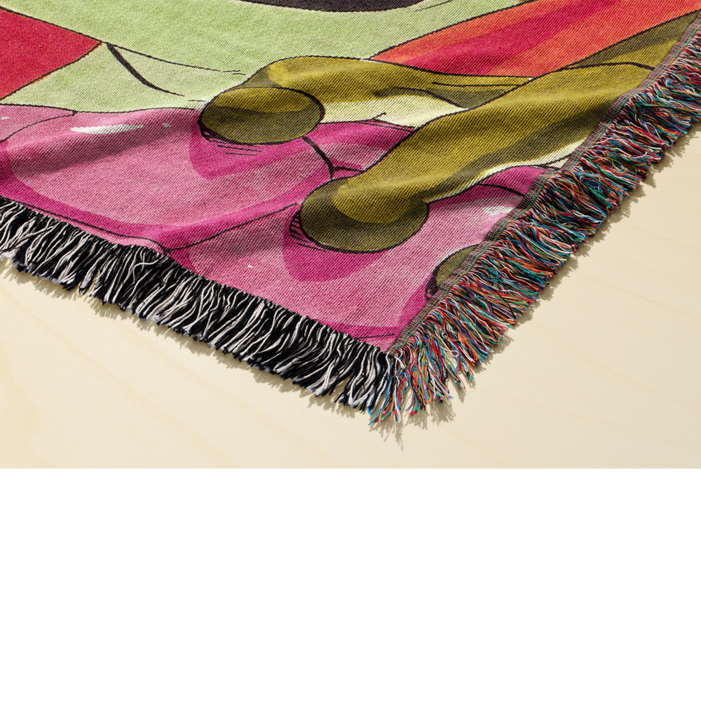 Shinobi 4 Woven Blanket Tapestry – ANI WRLD