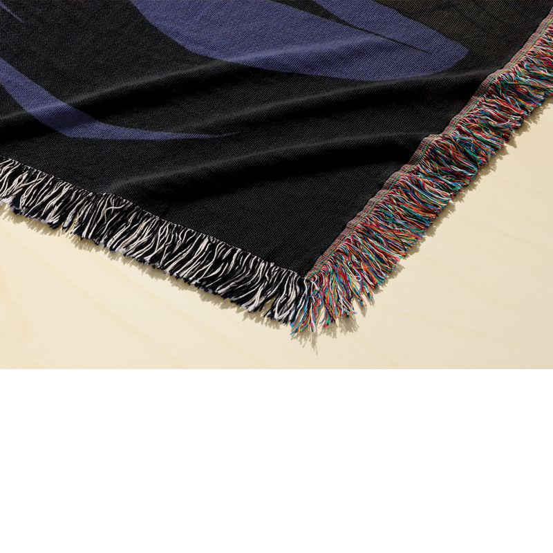 Cowboy 3 Woven Blanket Tapestry