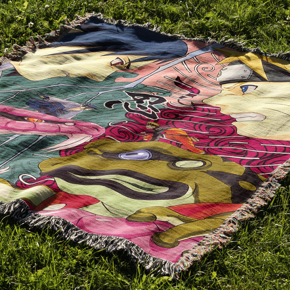 Shinobi 4 Woven Blanket Tapestry – ANI WRLD