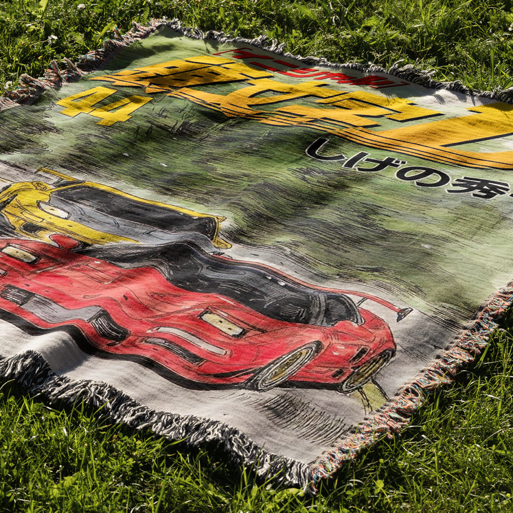 Racing Woven Blanket Tapestry – ANI WRLD