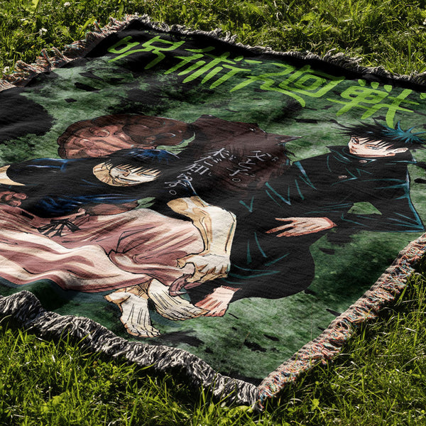 Cursed 6 Woven Blanket Tapestry